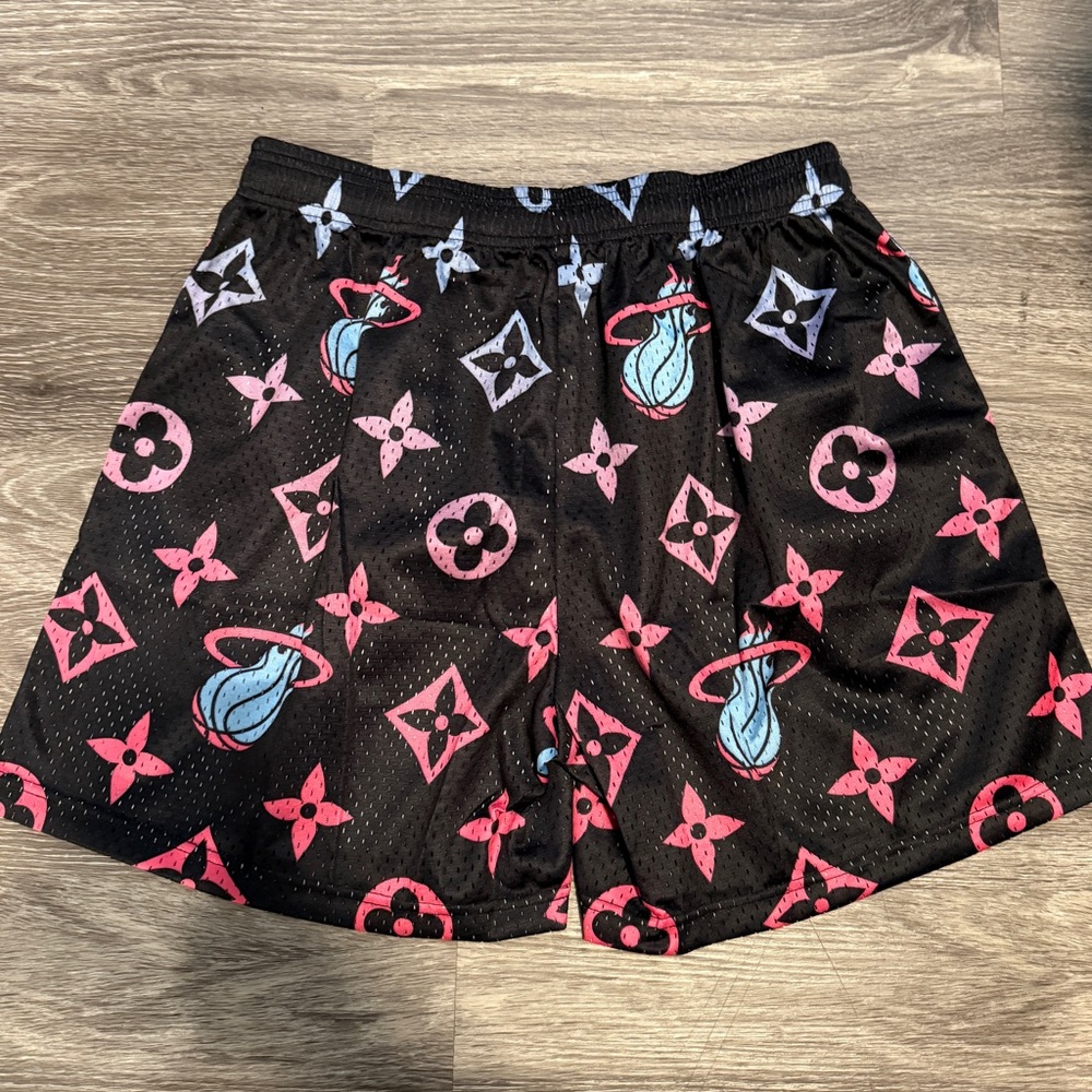 Custom LV Heat Mesh Shorts